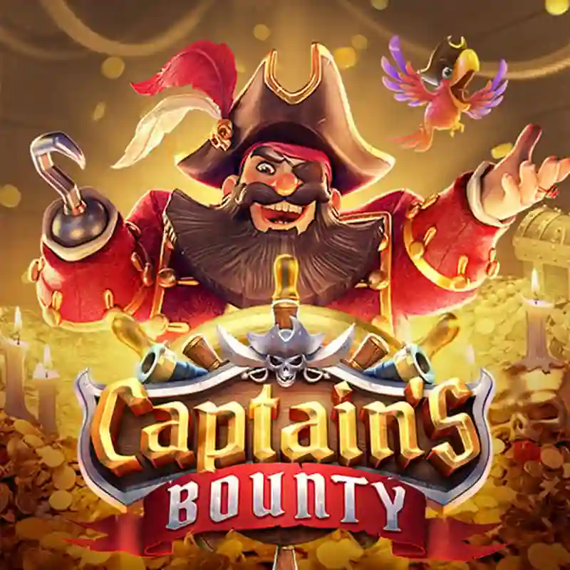Captain's Bounty slot game interface at melate casino